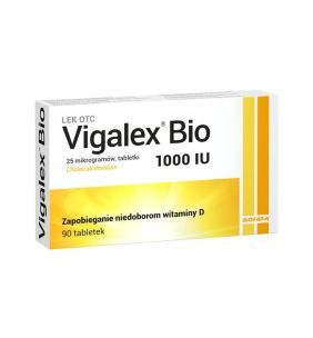 Vigalex Bio, 1000 IU, tabletki, 90 szt.