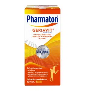 Pharmaton Geriavit, tabletki powlekane, 100 szt.