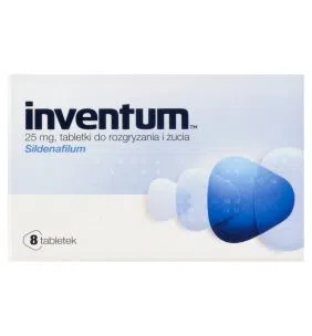 Inventum, 25 mg, tabletki do rozgryzania, żucia, 8 szt.
