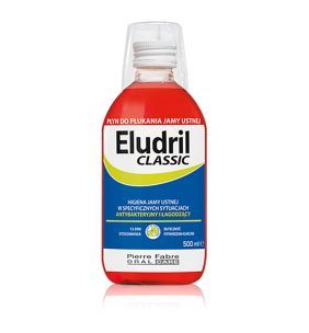 Eludril Classic, płyn do płukania jamy ustnej, 500ml