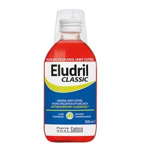 Eludril Classic, płyn do płukania jamy ustnej, 500ml