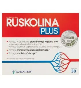 Ruskolina Plus, kaps.,(Aurovitas), 30 szt