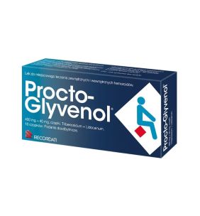 Procto-Glyvenol, czop.doodbytn.,(i.row),MDZ/PhP,Rum, 10 szt