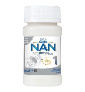 Nan Optipro Plus 1 HM-0, mleko początkowe, płyn, 90 ml x 32 szt.