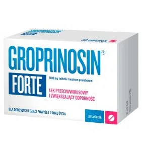 Groprinosin Forte, 1000 mg, tabletki, 30 szt.