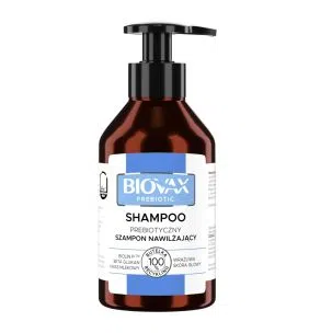 Biovax Prebiotic, prebiotyczny szampon nawilżajacy do wrażliwej skóry głowy, 200 ml