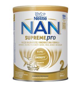 Mleko Nan Supreme 2 HM-0, prosz.,pow.6m-ca, 800 g