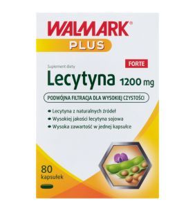 Lecytyna 1200 mg Forte, kapsułki, 80 szt. Walmark