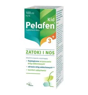 Phytopharm Pelafen Kid 3+ Zatoki i Nos, płyn, 100 ml