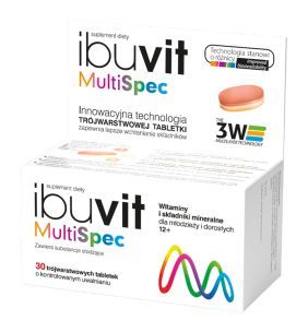 Ibuvit MultiSpec, tabletki trójwarstwowe, 30 szt.