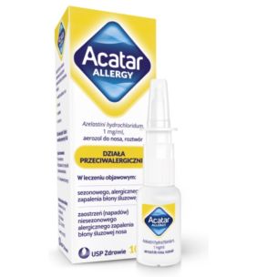 Acatar Allergy, 1 mg/ml, aerozol do nosa, 10 ml