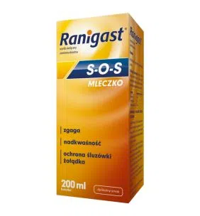 Ranigast S-O-S MLECZKO, zawiesina doustna, 200 ml