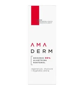 Amaderm, krem regenerująco-złuszczający, urea 30%, 50 ml
