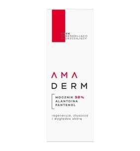 Amaderm, krem regenerująco-złuszczający, urea 30%, 50 ml