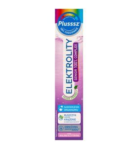 Plusssz Elektrolity Senior 100% Complex, tabletki musujące, 24 szt.