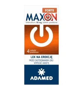 Maxon Forte, 50 mg, tabletki powlekane, 4 szt.
