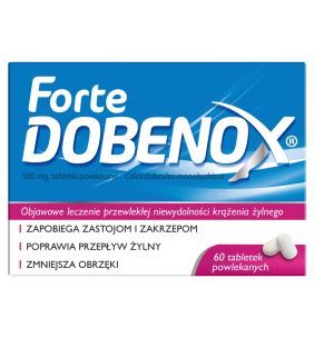Dobenox Forte, 500 mg, tabl.powl., 60 szt