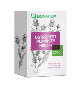 Bonatium Ostropest Plamisty Mielony zioła do zaparzania, 200 g