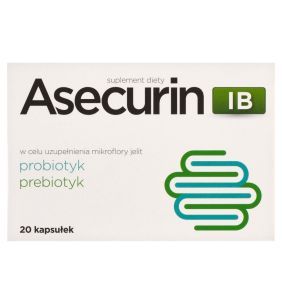 Asecurin IB, kapsułki, 20 szt.