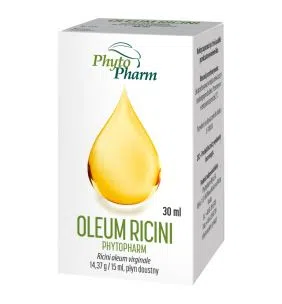 Oleum Ricini, plyn doustny, (Phytopharm), 30 ml