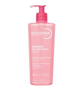 Bioderma Sensibio Gel, łagodzący żel micelarny do oczyszczania twarzy, 500 ml