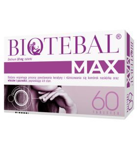 Biotebal Max, 10 mg, tabletki, 60 szt.