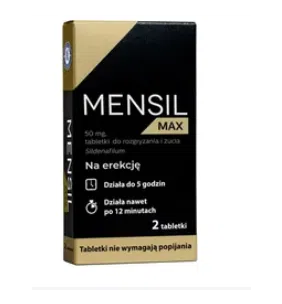 Mensil Max, 50 mg, tabletki do rozgryzania i żucia, 2 szt.