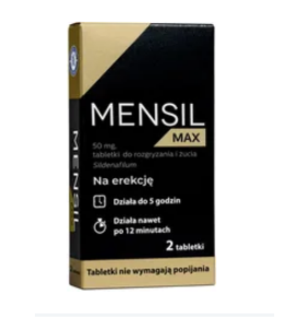 Mensil Max, 50 mg, tabletki do rozgryzania i żucia, 2 szt.
