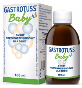 Gastrotuss Baby, syrop, p/refluksowy,dla dzieci, 180 ml