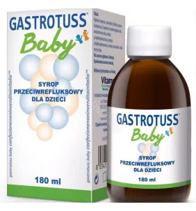 Gastrotuss Baby, syrop, p/refluksowy,dla dzieci, 180 ml