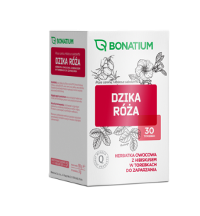 Bonatium Dzika róża, herbatka owocowa z hibiskusem 30szt