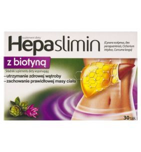 Hepaslimin z biotyną, tabletki, 30 szt.