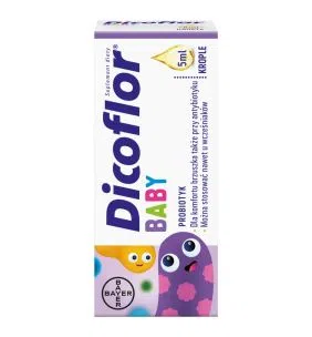 Dicoflor Baby, probiotyk, krople, 5 ml