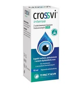 Crossvi Intense, krople do oczu, 10 ml