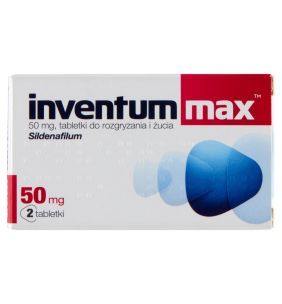 Inventum Max, 50 mg, tabletki do rozgryzania i żucia, 2 szt.