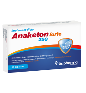Anaketon Forte 250, tabletki, 10 szt.