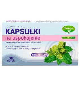 Kapsułki na uspokojenie, 30 szt.