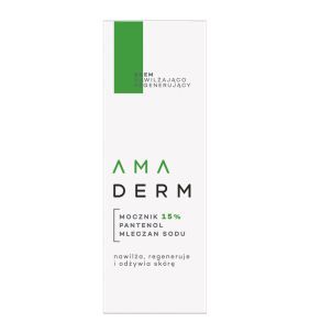 Amaderm, krem z 15% mocznikiem, nawilżająco-regenerujący, 50 ml