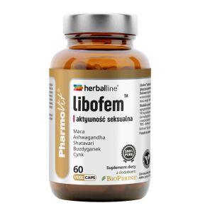 Pharmovit Herballine, libofem aktywność seksualna, kapsułki, 60 szt.