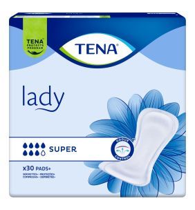TENA Lady Super, specjalistyczne podpaski, 30 szt.
