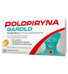 Polopiryna Gardło, 8,75 mg, pastyl.twarde, 16 szt