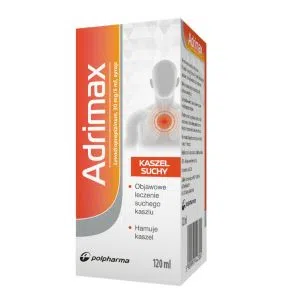 Adrimax, 30 mg/5 ml, syrop, 120 ml