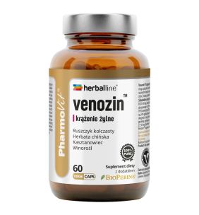 Pharmovit Herballine, Venozin krążenie żylne, 60 szt.