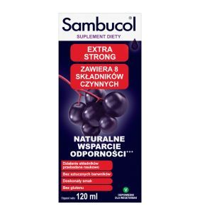 Sambucol Extra Strong, płyn, 120 ml