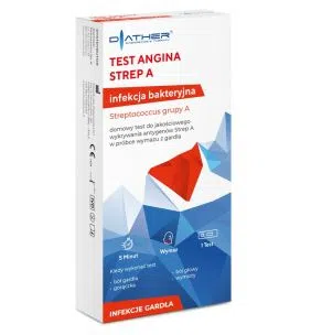 Test Angina Strep A, test kasetkowy, 1 szt.