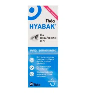Hyabak 0,15%, krople do oczu i soczewek kontaktowych, nawilżające, 10 ml