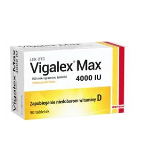 Vigalex Max, 4000 IU, tabletki, 90 szt.