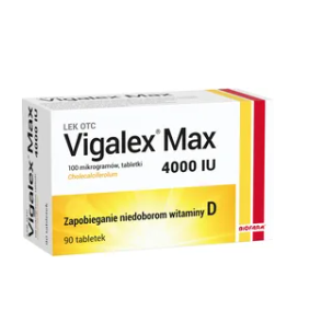 Vigalex Max, 4000 IU, tabletki, 90 szt.