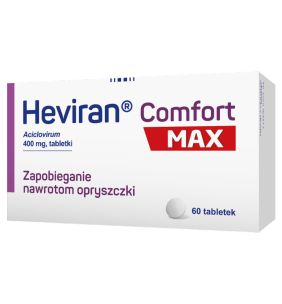 Heviran Comfort MAX, 400 mg, tabletki, 60 szt.