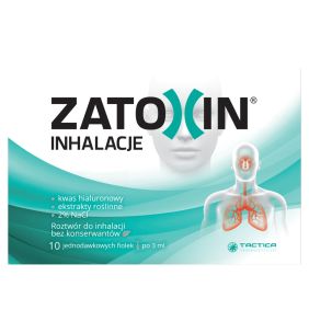Zatoxin Inhalacje, roztwór do inhalacji, 3 ml, 10 ampułek